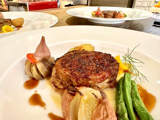 'O Pulecenellaのランチ料理